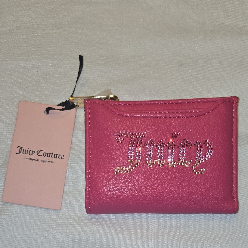 Juicy Couture Breaking The Rules Bifold With Pullout Card Case